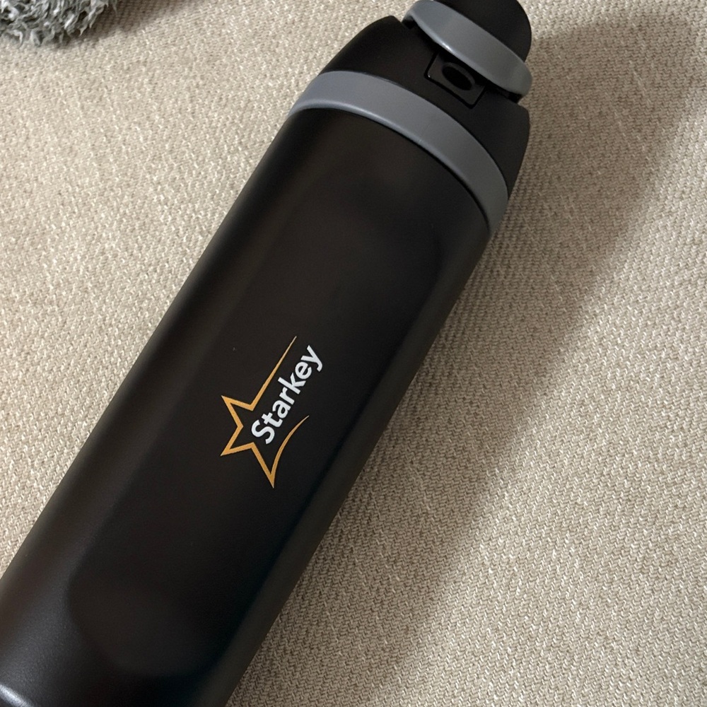 Owala Black and Gray Water Bottle